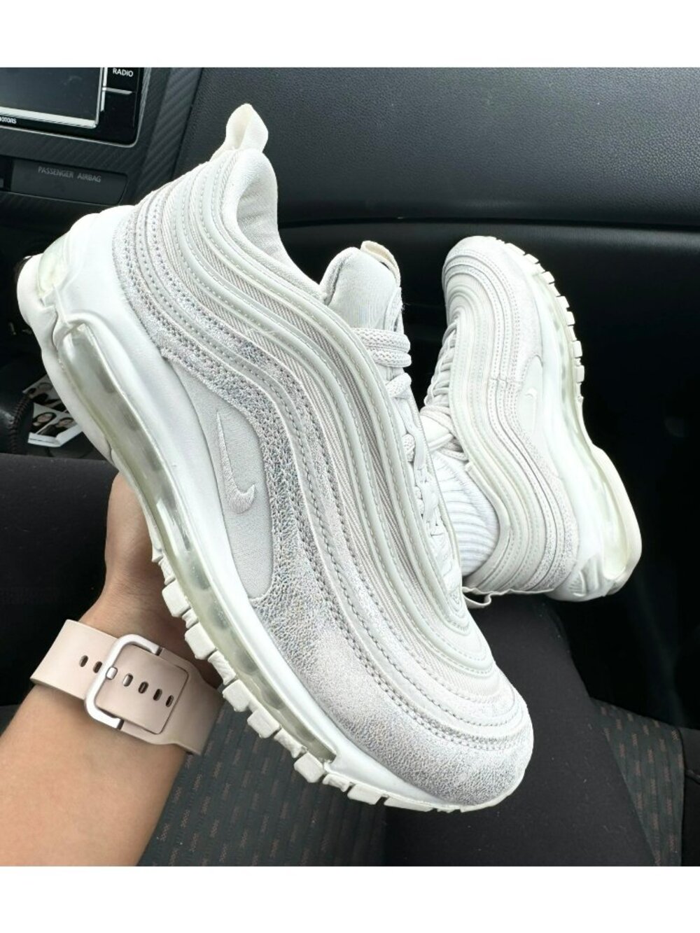 ❤️ F31- SIZE 6.5 WOMEN'S NIKE AIR MAX 97 LIGHT BONE/ PHANTOM-LIGHT DX0137 002